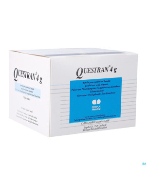 Questran pulv or sach 50 x 4 g