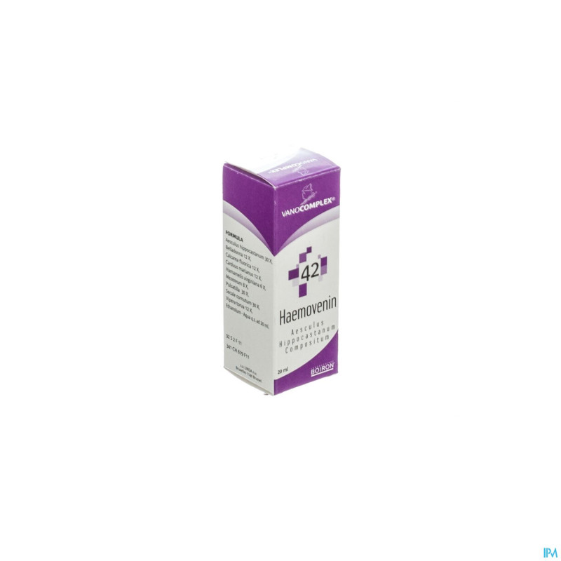 Vanocomplex n42 haemovenin   gutt 20ml unda