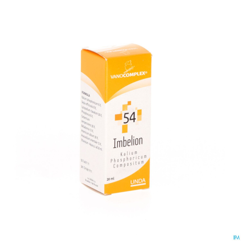 Vanocomplex n54 imbelion    gutt 20ml unda