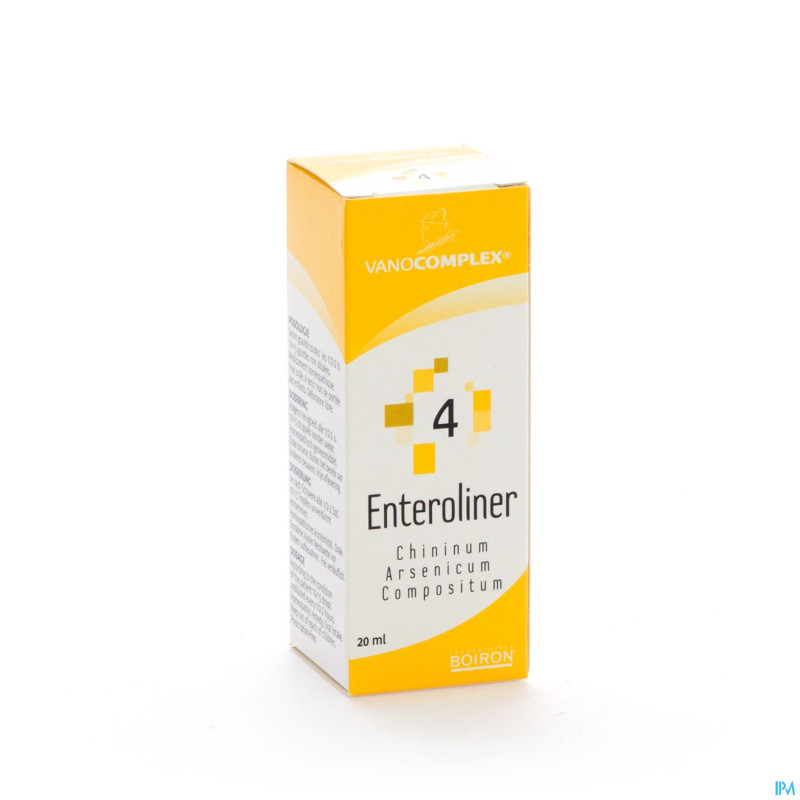 Vanocomplex n 4 enteroliner  gutt 20ml unda