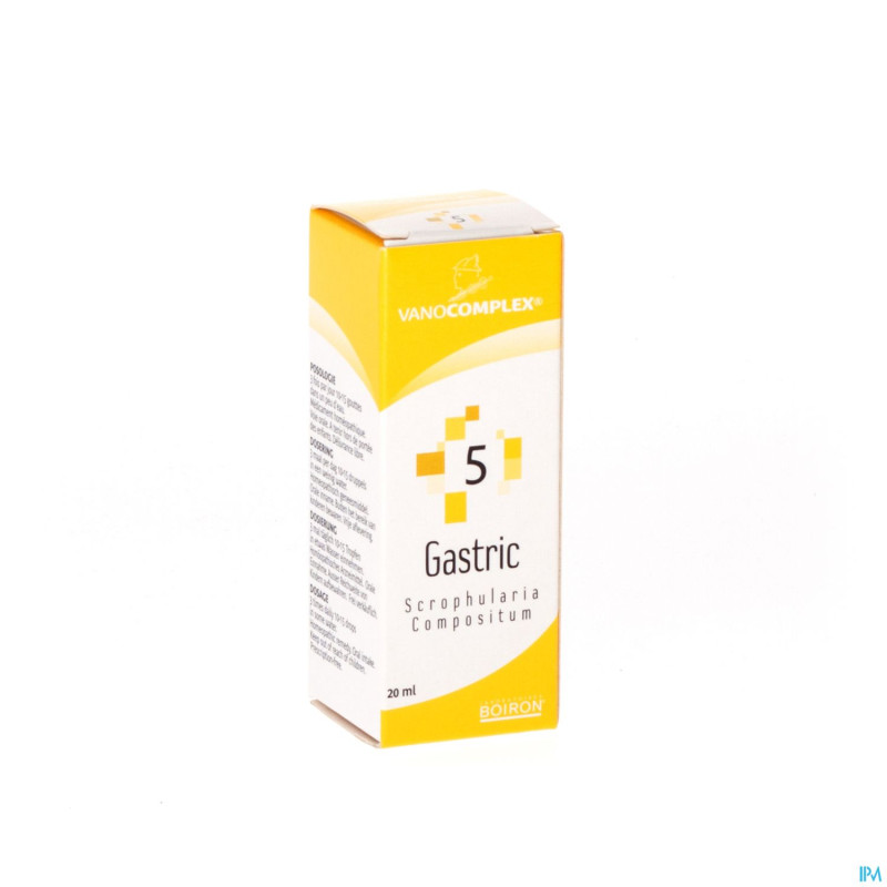 Vanocomplex n 5 gastric    gutt 20ml unda