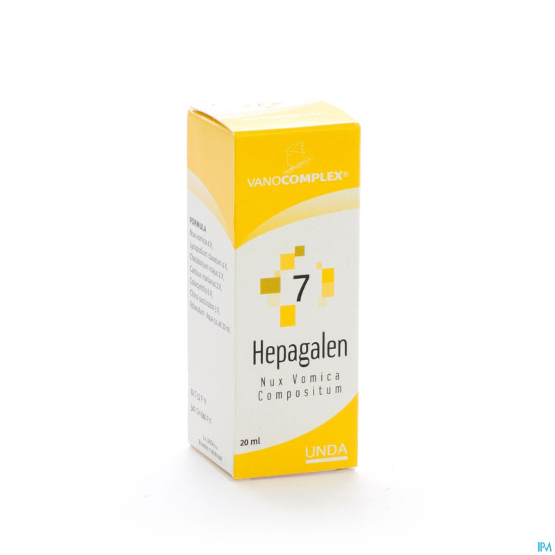 Vanocomplex n 7 hepagalen    gutt 20ml unda