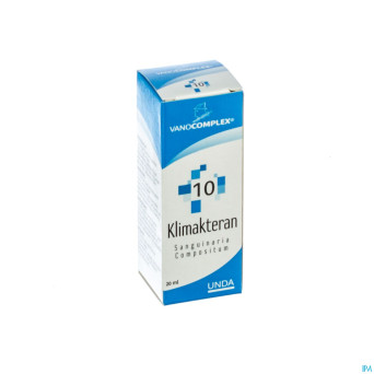 Vanocomplex n10 klimakteran  gutt 20ml unda