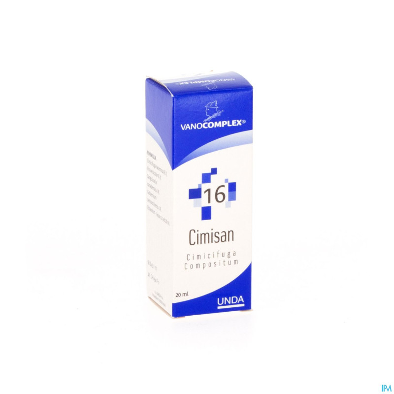 Vanocomplex n16 cimisan    gutt 20ml unda