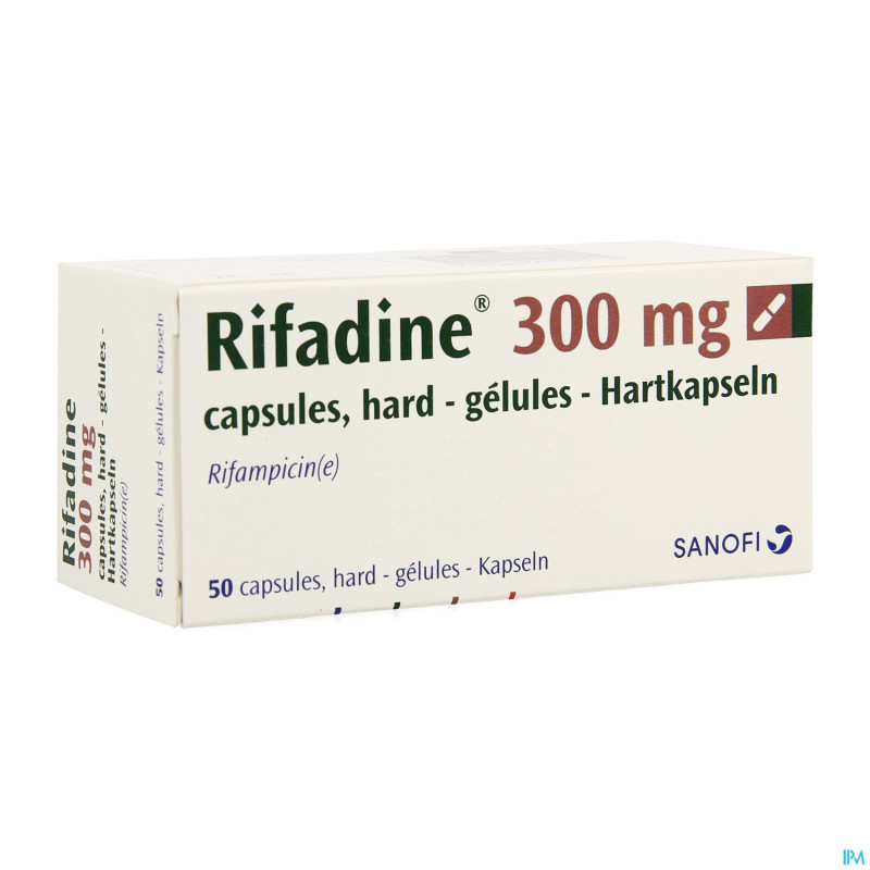 Rifadine caps   50 x 300 mg