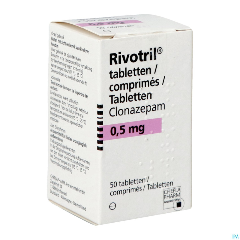 Rivotril comp  50 x 0,5mg