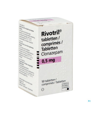 Rivotril comp  50 x 0,5mg