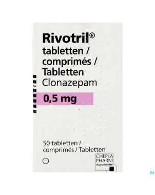 Rivotril comp  50 x 0,5mg
