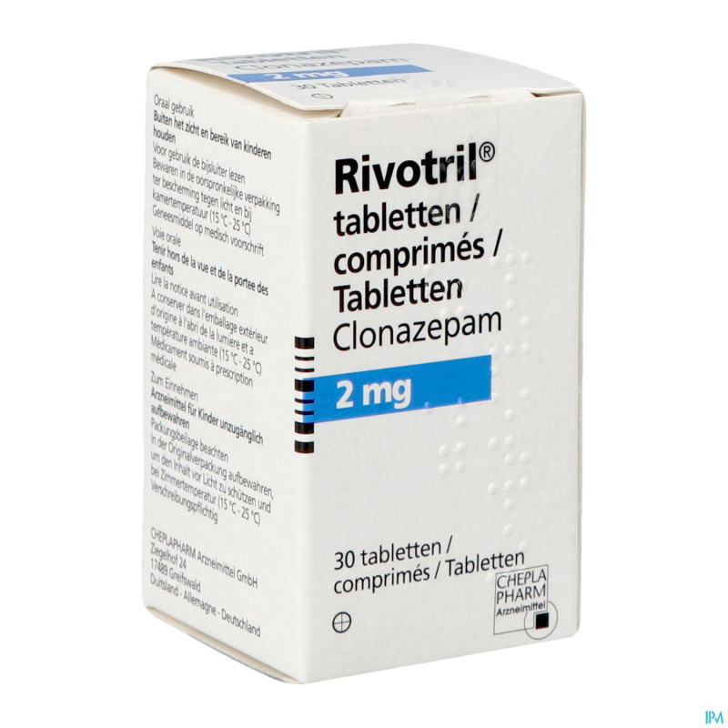Rivotril comp  30 x 2,0mg