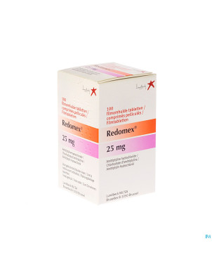 Redomex drag  100 x 25 mg