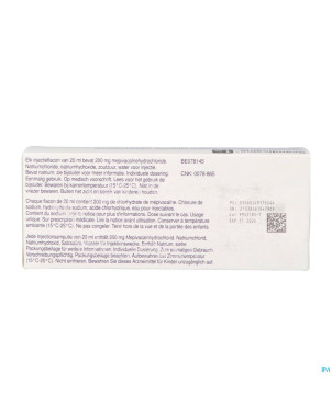 Scandicaine sol. inj. 5 x 20 ml 1 %