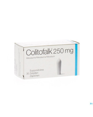 Colitofalk supp  30 x 250 mg