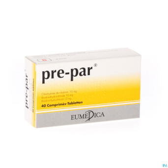 Pre-par comp  40 x 10 mg