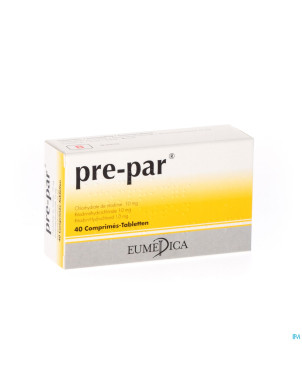 Pre-par comp  40 x 10 mg