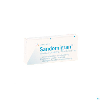 Sandomigran drag  30 x 0,5 mg
