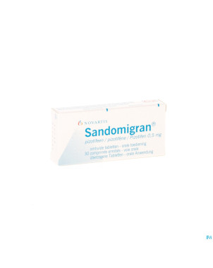 Sandomigran drag  30 x 0,5 mg