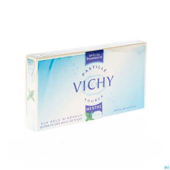 Vichy past menthe/ munt    6x10