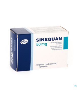 Sinequan caps 100x50mg