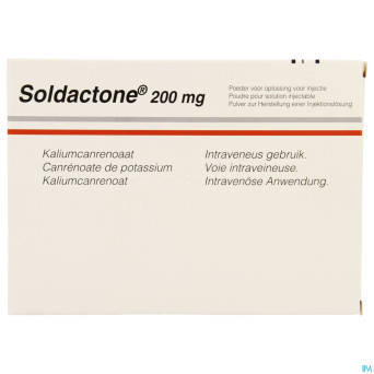 Soldactone amp inj 6 x 200 mg