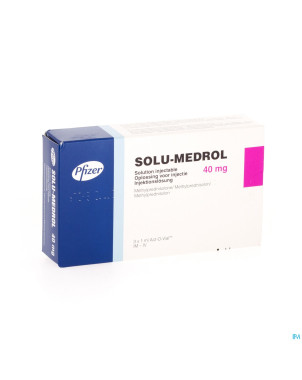 Solu-medrol sab act-o-vial 3 x 40mg/1ml