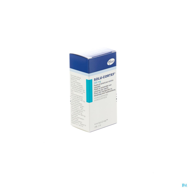 Solu-cortef act-o-vial 1x 500mg/4ml