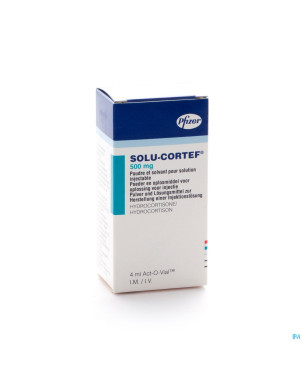 Solu-cortef act-o-vial 1x 500mg/4ml