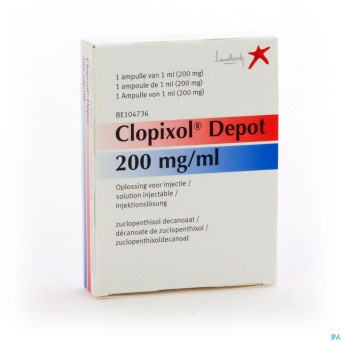 Clopixol depot 20% amp 1x200mg/1ml