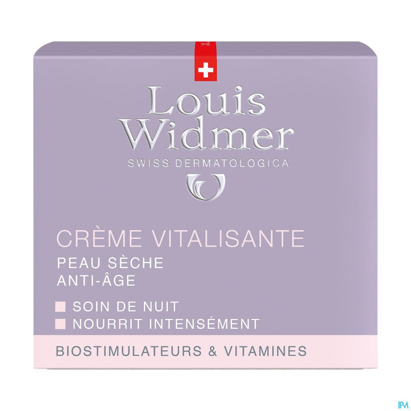 Widmer creme vitalisante parf    50ml
