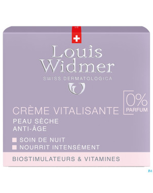 Widmer creme vitalisante n/parf    50ml