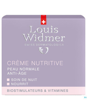 Widmer nuit creme nutritive parf 50ml