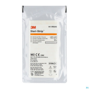 Steri-strip 3m steril    6,0mmx100mm 1x10 1546p-1