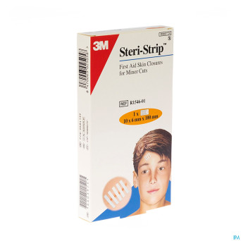 Steri-strip 3m steril    6,0mmx100mm 1x10 1546p-1