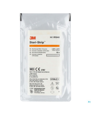 Steri-strip 3m steril    6,0mmx100mm 1x10 1546p-1