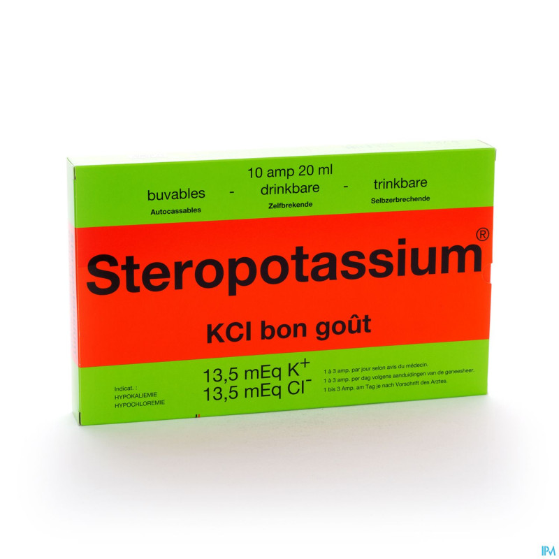 Steropotassium amp per os 10x20ml