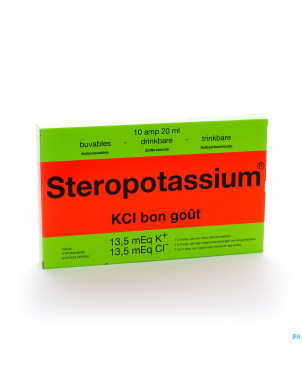 Steropotassium amp per os 10x20ml