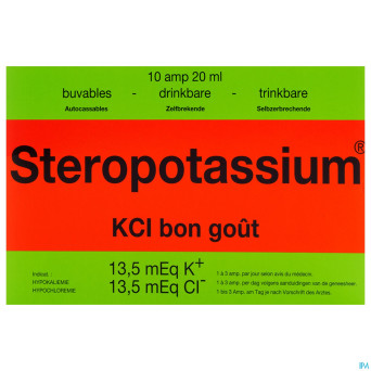 Steropotassium amp per os 10x20ml