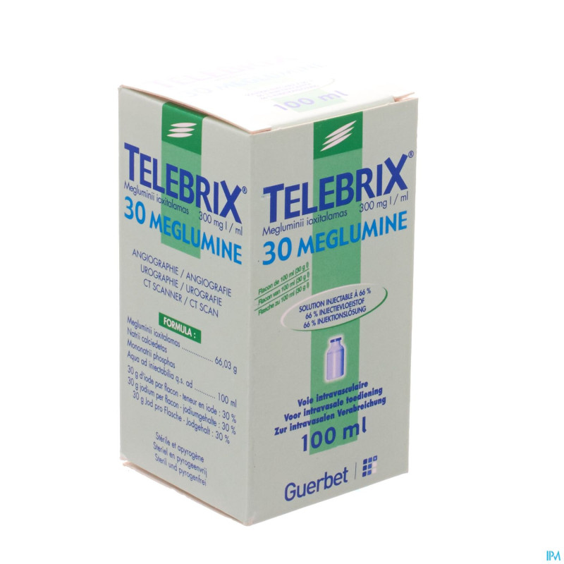 Telebrix 30 meglumine inj 1 x 100ml
