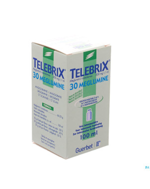 Telebrix 30 meglumine inj 1 x 100ml