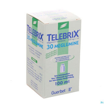 Telebrix 30 meglumine inj 1 x 100ml