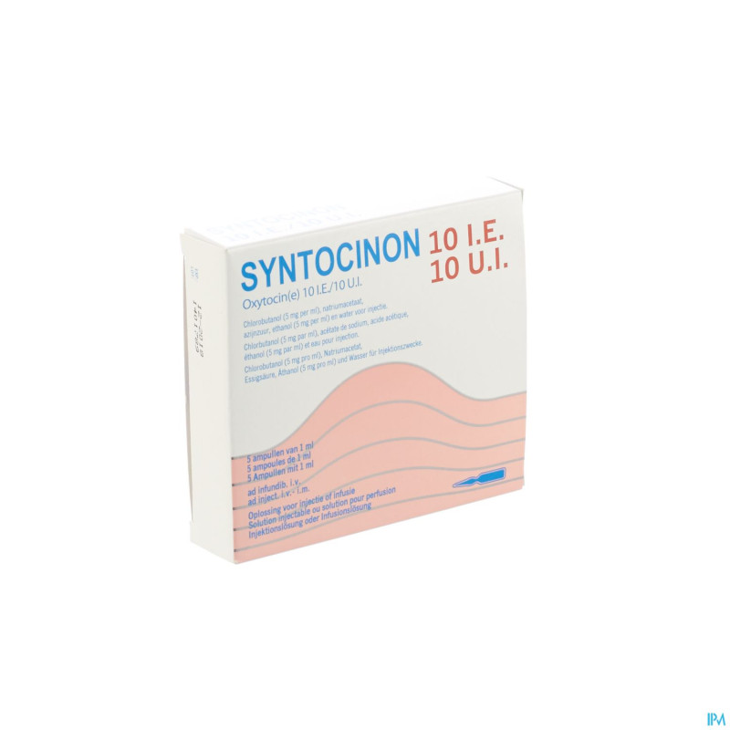 Syntocinon amp 5 x 10 ui/1 ml