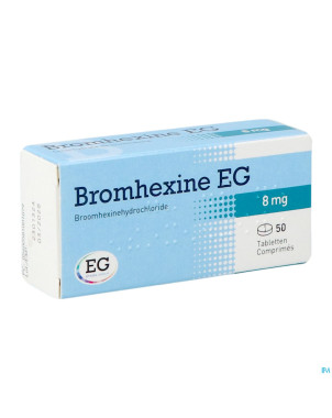 Bromhexine eg    comp  50 x 8mg