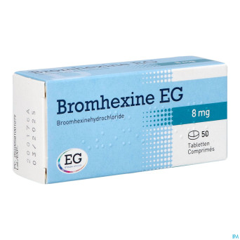 Bromhexine eg    comp  50 x 8mg