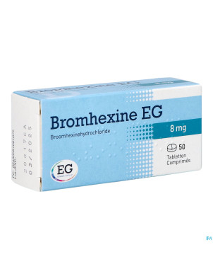 Bromhexine eg    comp  50 x 8mg