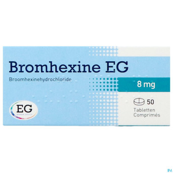 Bromhexine eg    comp  50 x 8mg