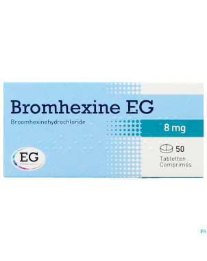 Bromhexine eg    comp  50 x 8mg