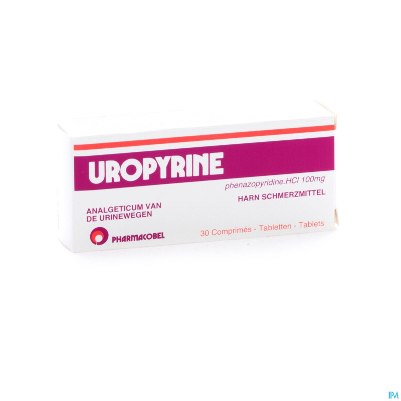 Uropyrine drag   30 x 100 mg