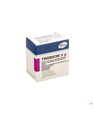 Trobicin vial 1 x 2 g + solv