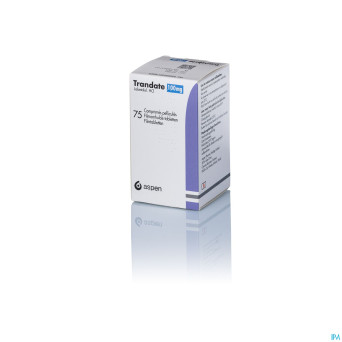 Trandate 100 comp  75 x 100 mg