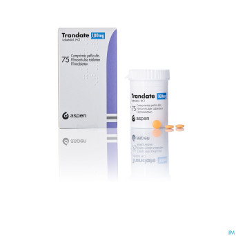 Trandate 100 comp  75 x 100 mg