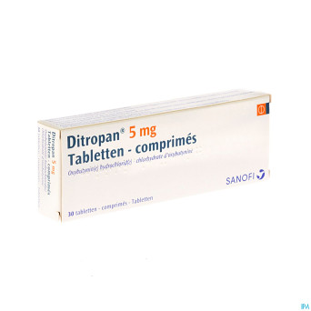 Ditropan comp  30 x 5 mg